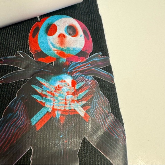 NWT. Disney Socks for Adults - Jack Skellington and Sally Black & purple sz 6-12 - Picture 11 of 13